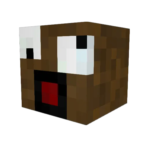 karim0602 Minecraft avatar head, 3D render