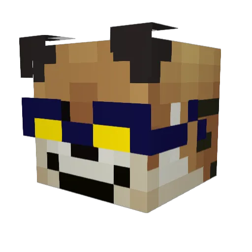 karimka2013 Minecraft avatar head, 3D render