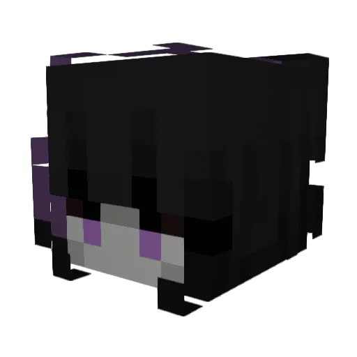 karinas_ Minecraft avatar head, 3D render