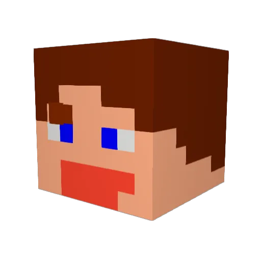 karinritter69 Minecraft avatar head, 3D render
