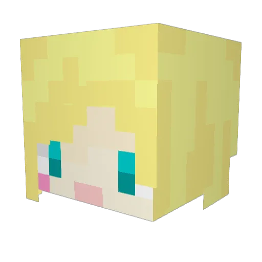 karinto2131 Minecraft avatar head, 3D render