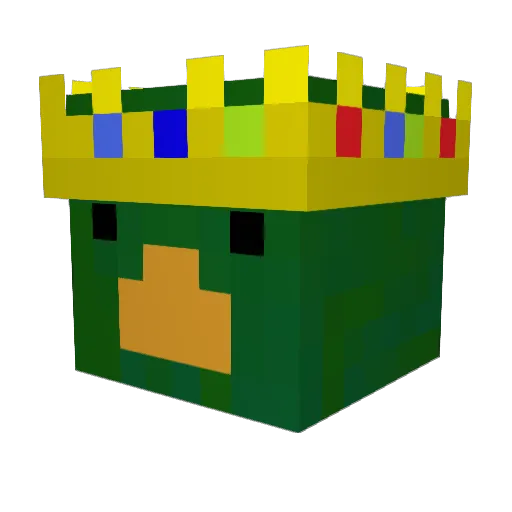 karkamorka Minecraft avatar head, 3D render