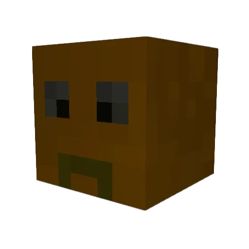 karl987 Minecraft avatar head, 3D render