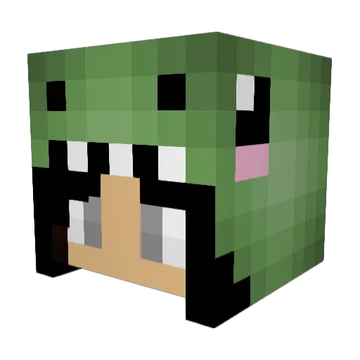 karla916 Minecraft avatar head, 3D render