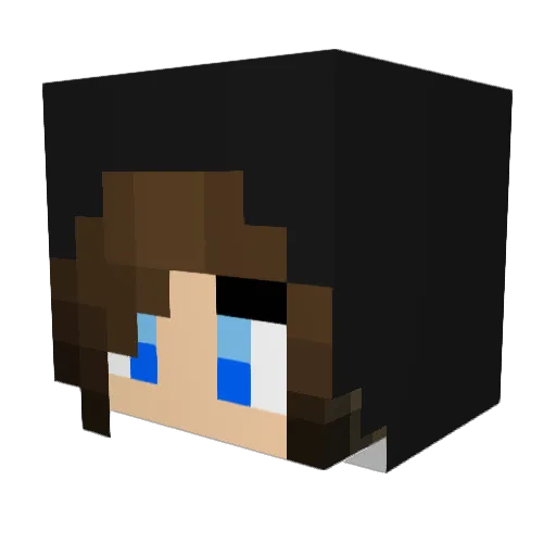 karla_undead Minecraft avatar head, 3D render