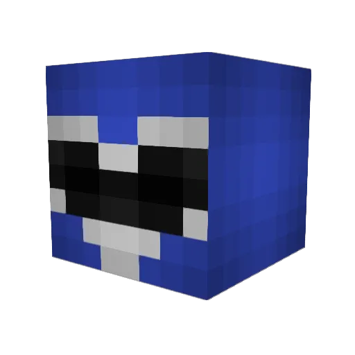karlimu Minecraft avatar head, 3D render