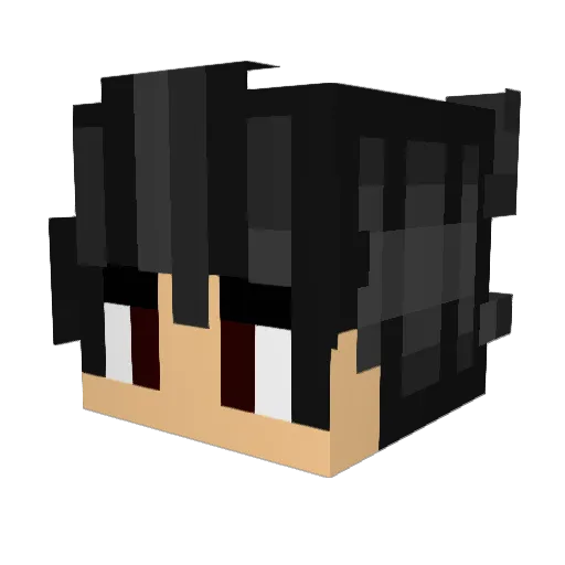 karllerum Minecraft avatar head, 3D render
