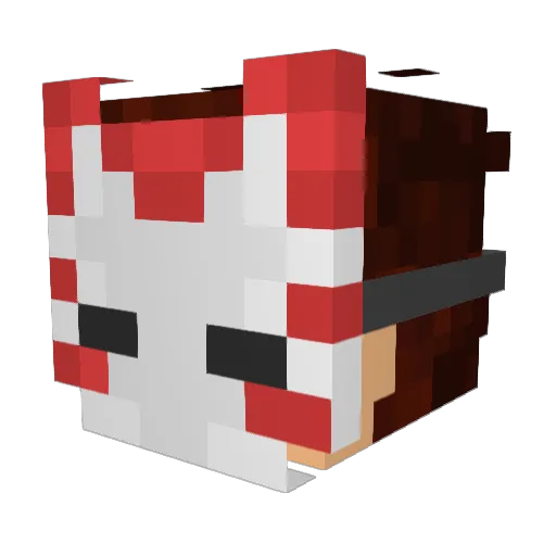 karlosmtz43 Minecraft avatar head, 3D render