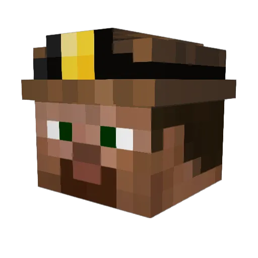 karmanneh5 Minecraft avatar head, 3D render