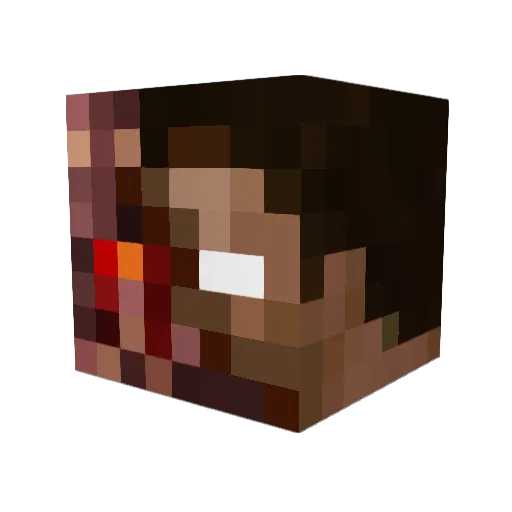 karmen145351 Minecraft avatar head, 3D render