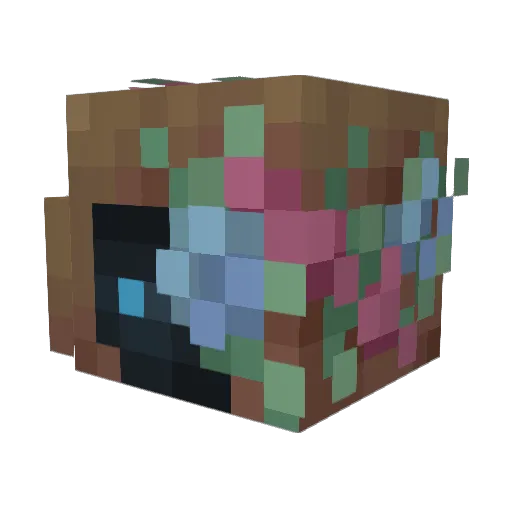 karocentein Minecraft avatar head, 3D render