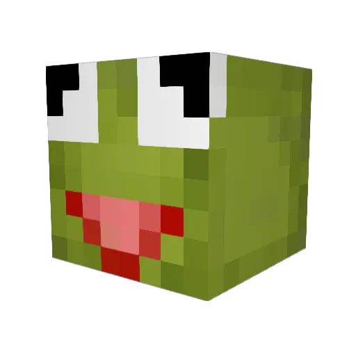 karoinja Minecraft avatar head, 3D render
