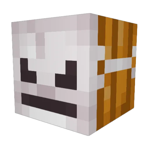 Minecraft-Avatar von karol64: Kopf als 3D-Render