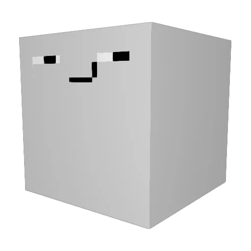 karoqnn Minecraft avatar head, 3D render