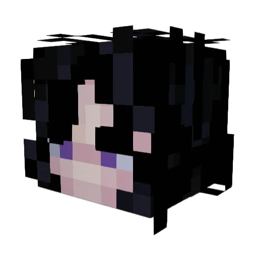 karrkach Minecraft avatar head, 3D render