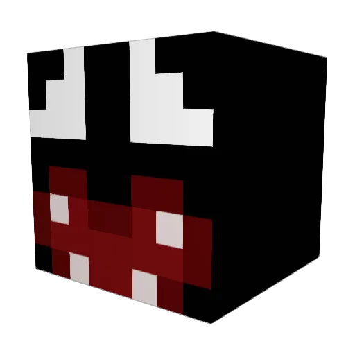 karsuper Minecraft avatar head, 3D render
