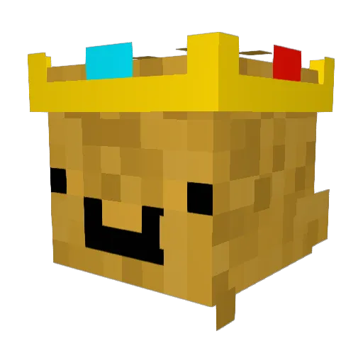 kartoffelMaster Minecraft avatar head, 3D render