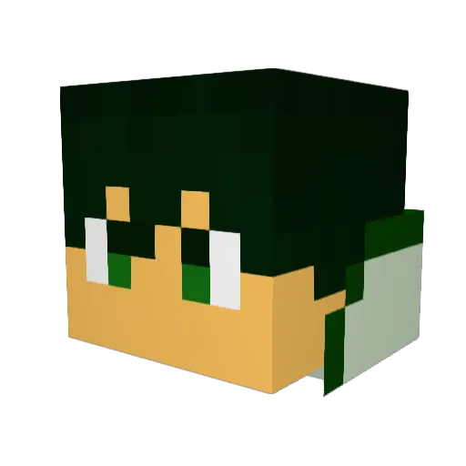 karusa_1203 Minecraft avatar head, 3D render