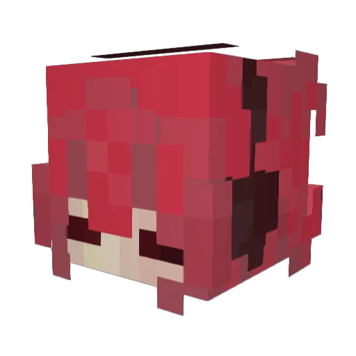 karynmax1 Minecraft avatar head, 3D render