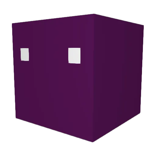 karzelok Minecraft avatar head, 3D render