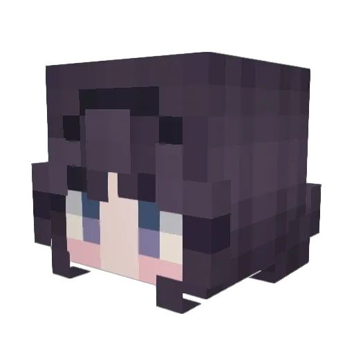 karzxma Minecraft avatar head, 3D render