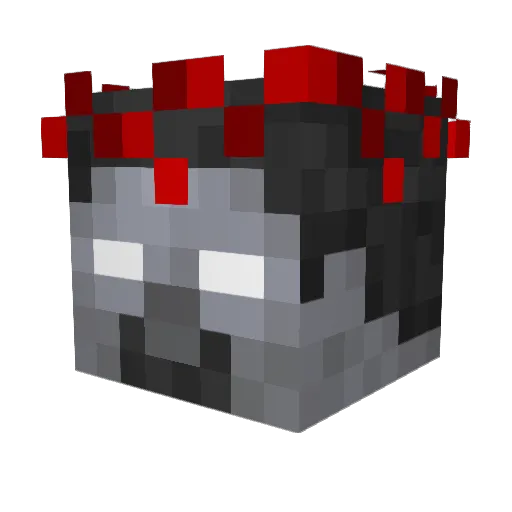 kas4me Minecraft avatar head, 3D render