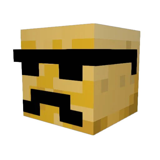 kasaplayz Minecraft avatar head, 3D render