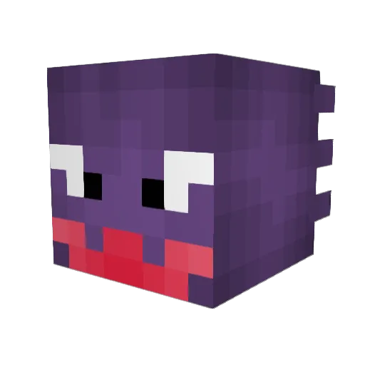 kaskhu Minecraft avatar head, 3D render