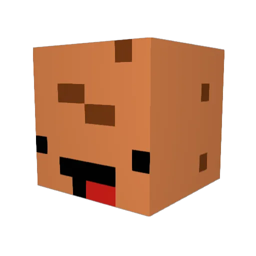 kasper0804 Minecraft avatar head, 3D render