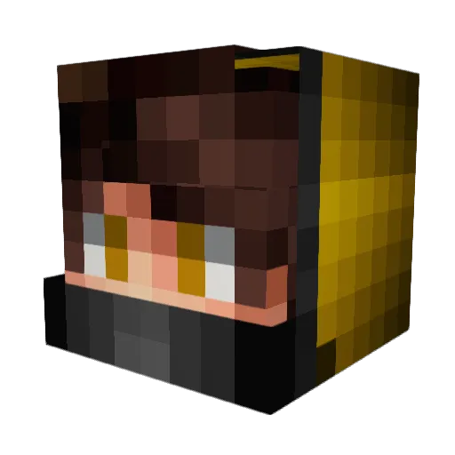 kasper3006 Minecraft avatar head, 3D render
