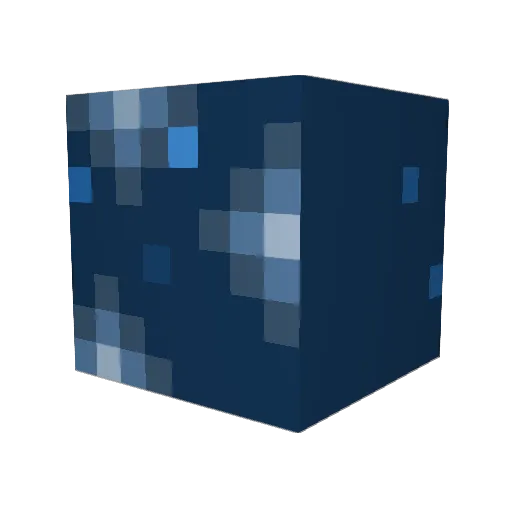 kasperal Minecraft avatar head, 3D render