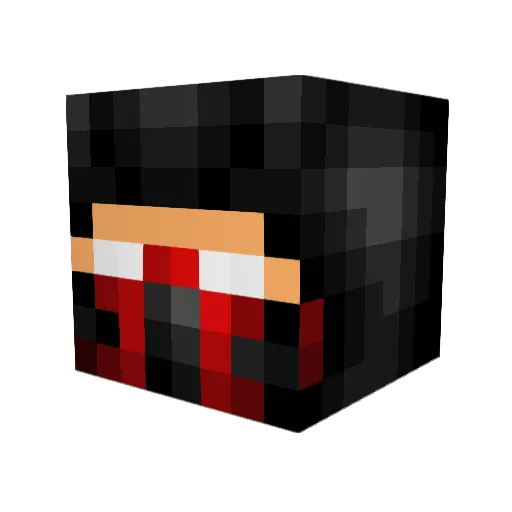 kasperensander Minecraft avatar head, 3D render