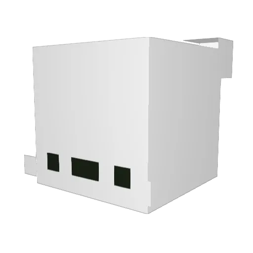 kasterii Minecraft avatar head, 3D render
