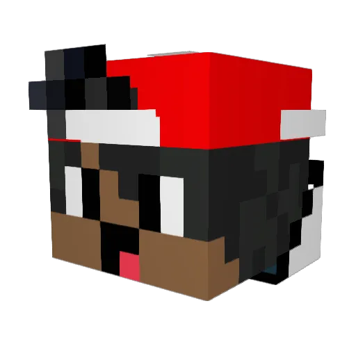 kastro13 Minecraft avatar head, 3D render