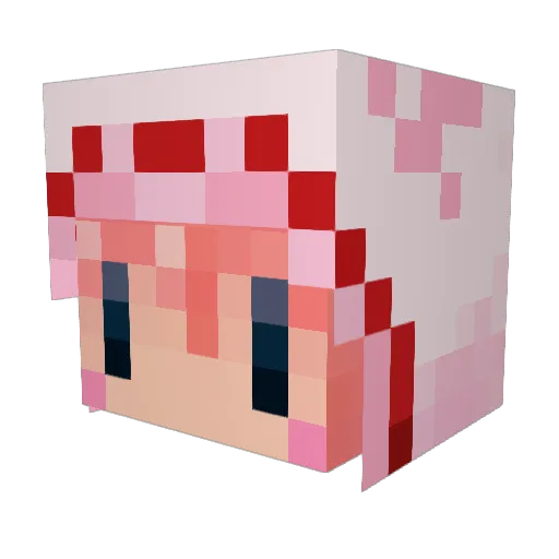 kasumi0331 Minecraft avatar head, 3D render