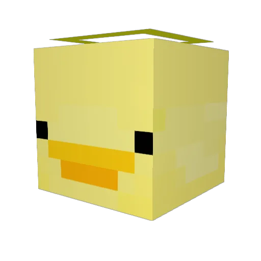 kat_sandkaer Minecraft avatar head, 3D render