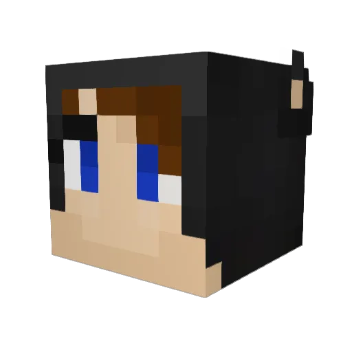 katabug0303 Minecraft avatar head, 3D render