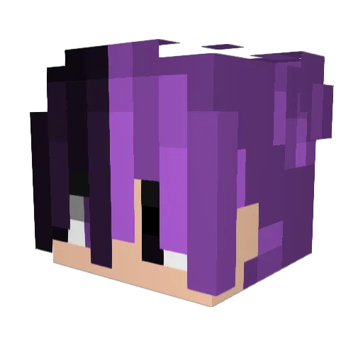 katalled Minecraft avatar head, 3D render
