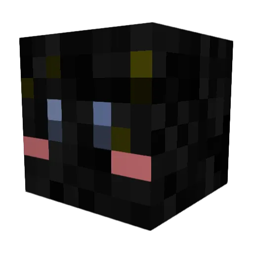 katamined Minecraft avatar head, 3D render