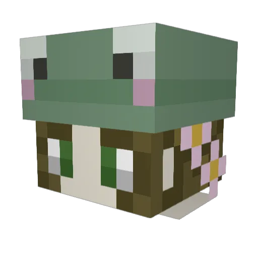 katanaextract Minecraft avatar head, 3D render