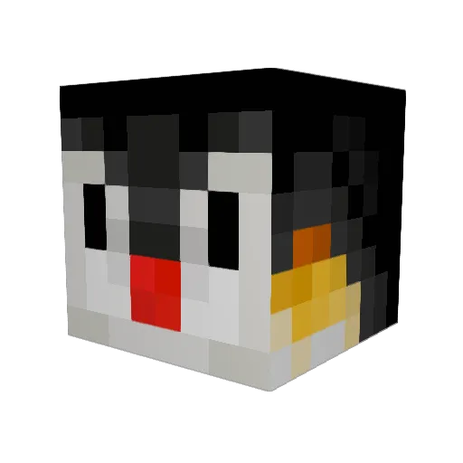 katarinawagner Minecraft avatar head, 3D render