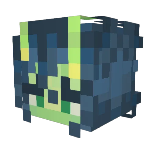 katbre014 Minecraft avatar head, 3D render