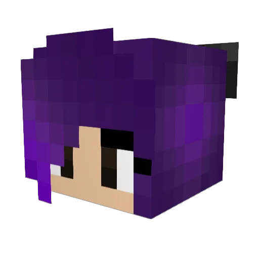 kateb1001 Minecraft avatar head, 3D render