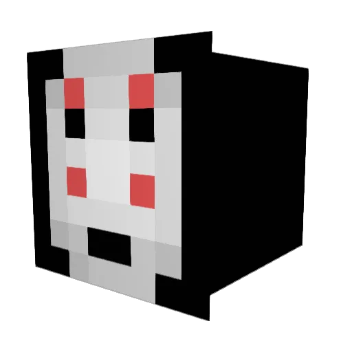 katedelaney Minecraft avatar head, 3D render