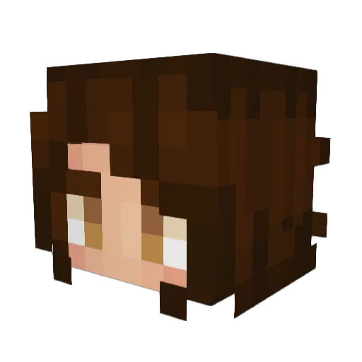 kategillespie Minecraft avatar head, 3D render