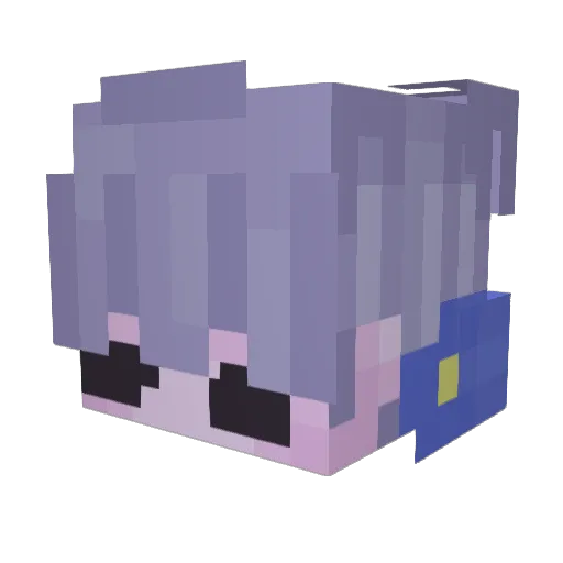 katelynC0s Minecraft avatar head, 3D render