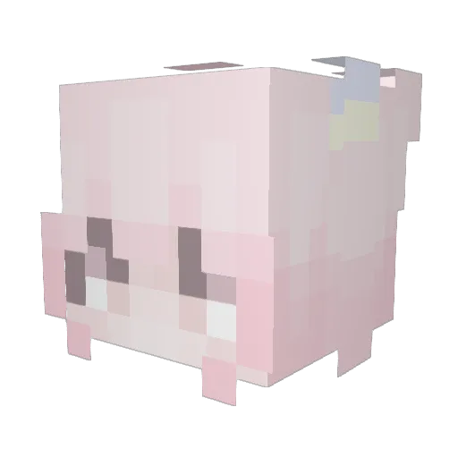 katelynisdabest Minecraft avatar head, 3D render