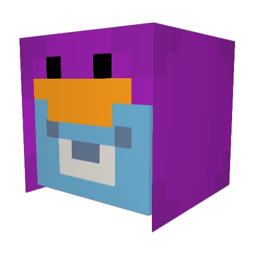 kathabtw Minecraft avatar head, 3D render