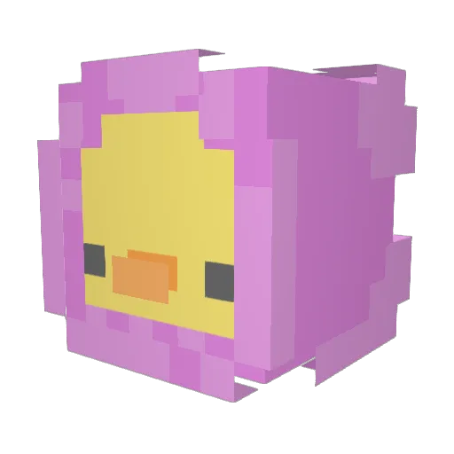 kathleen69 Minecraft avatar head, 3D render