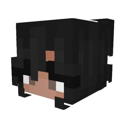 katie1431 Minecraft avatar head, 3D render